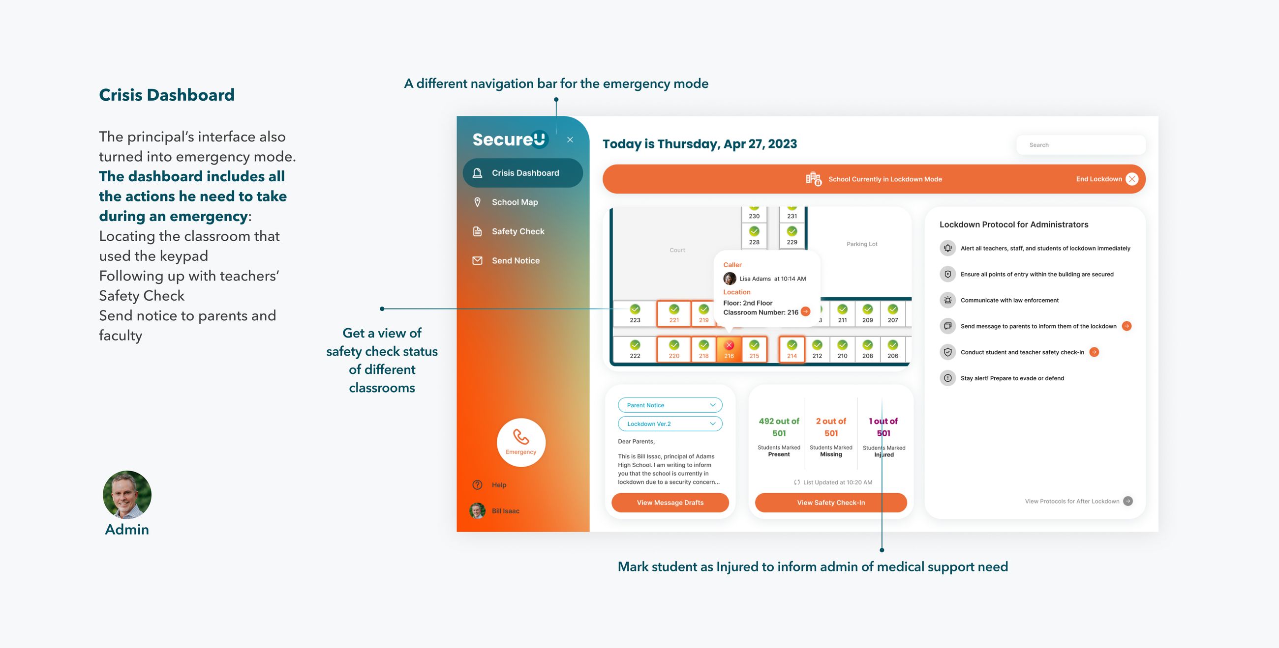 SecureU case study, board 25 — frame 26159