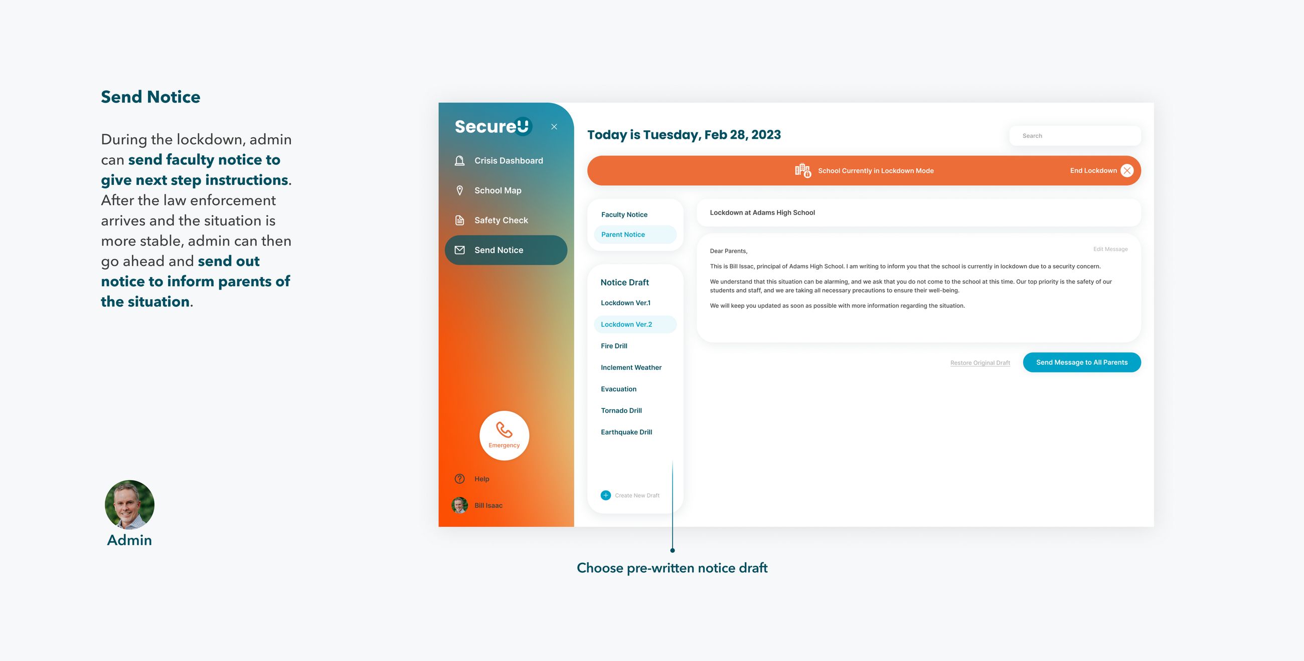 SecureU case study, board 28 — frame 26162