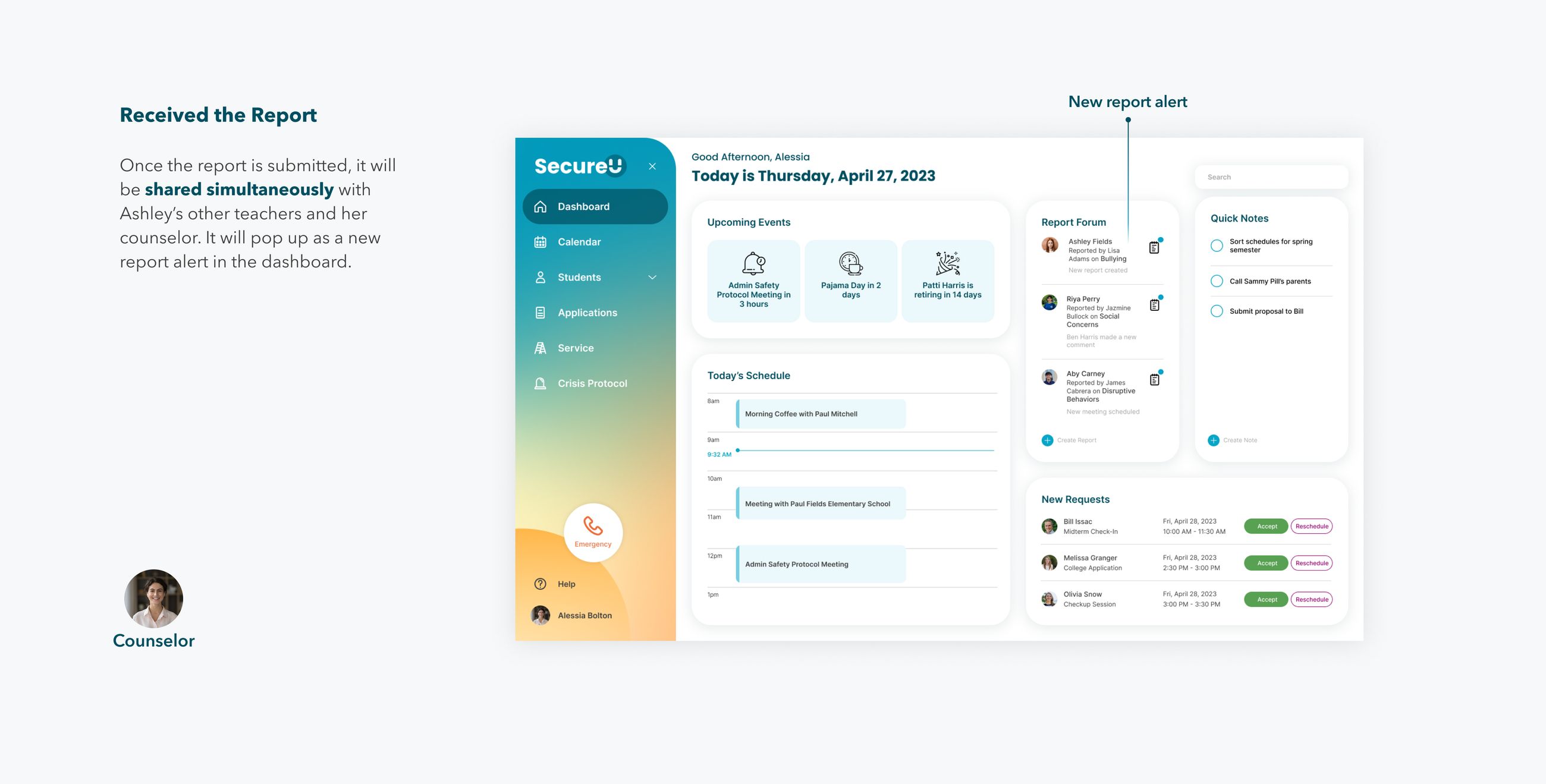 SecureU case study, board 38 — frame 26171